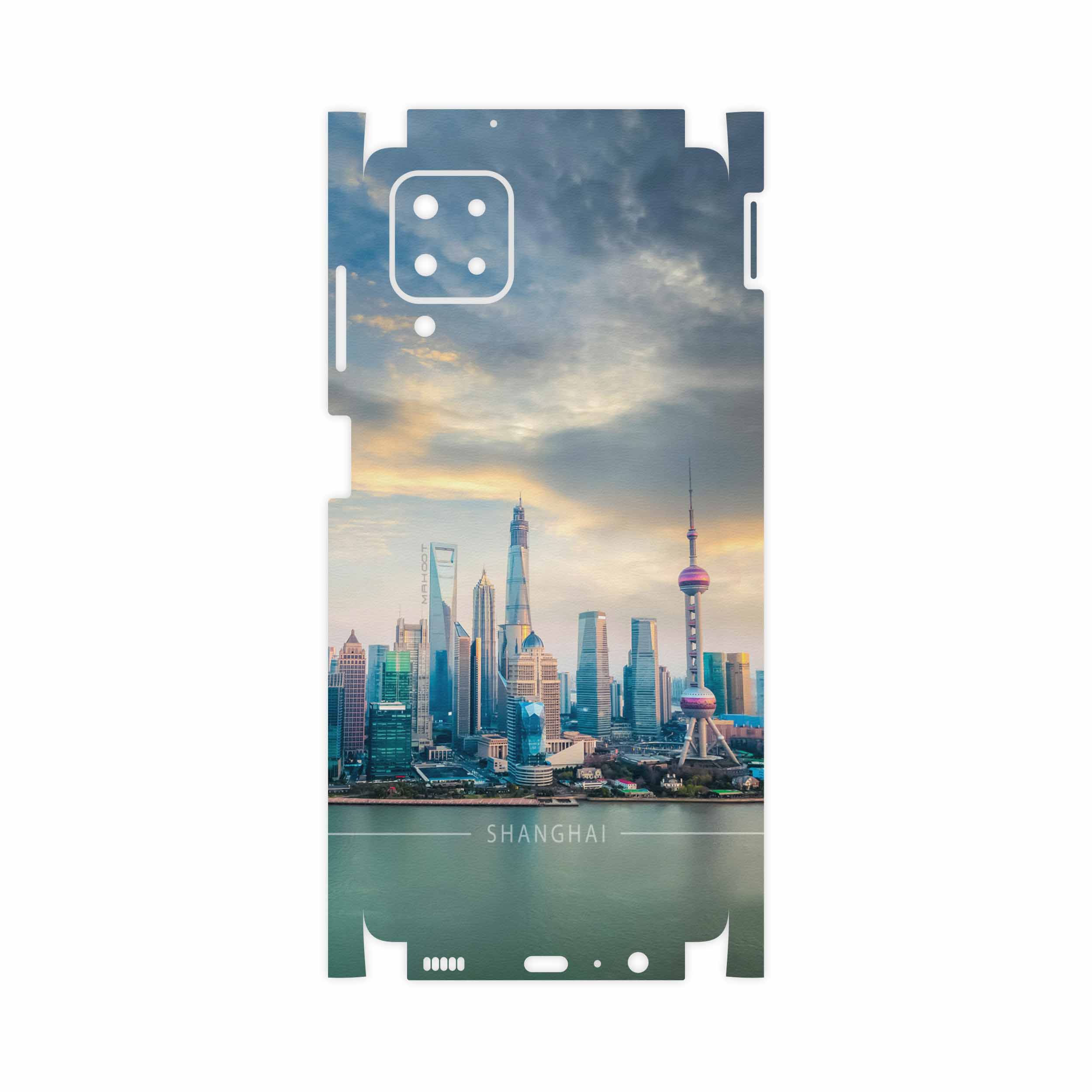 برچسب پوششی ماهوت مدل Shanghai-City-FullSkin مناسب برای گوشی موبایل سامسونگ Galaxy M12