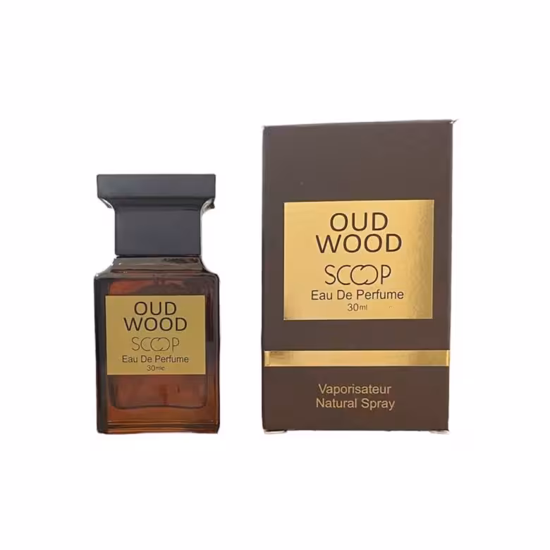 عطر جیبی مردانه اسکوپ مدل تام فورد عود وود حجم 30 میلی لیتر