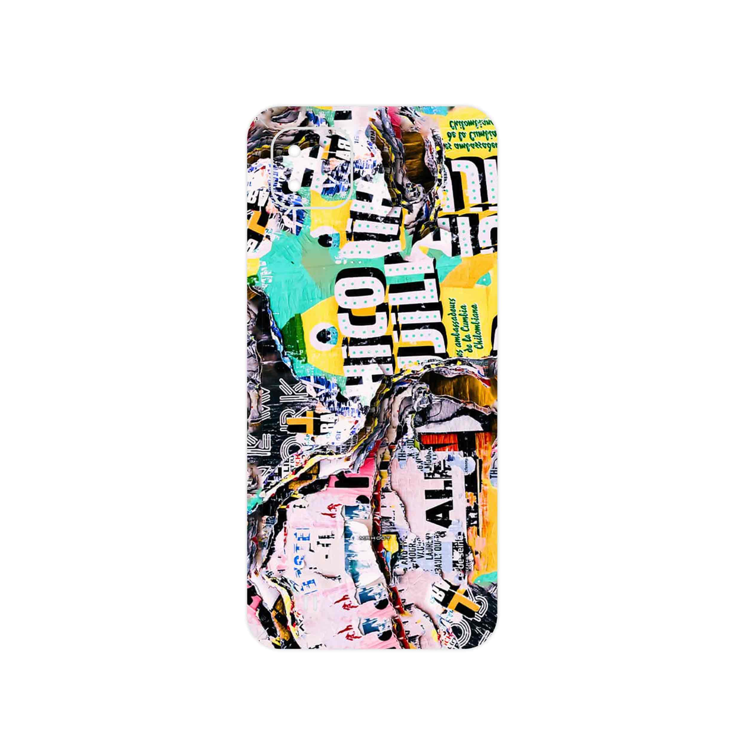 برچسب پوششی ماهوت مدل Collage of Teared Paper مناسب برای گوشی موبایل ریلمی C11 2021