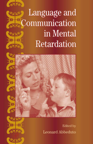 خرید و دانلود نسخه کامل کتاب Language and Communication in Mental Retardation