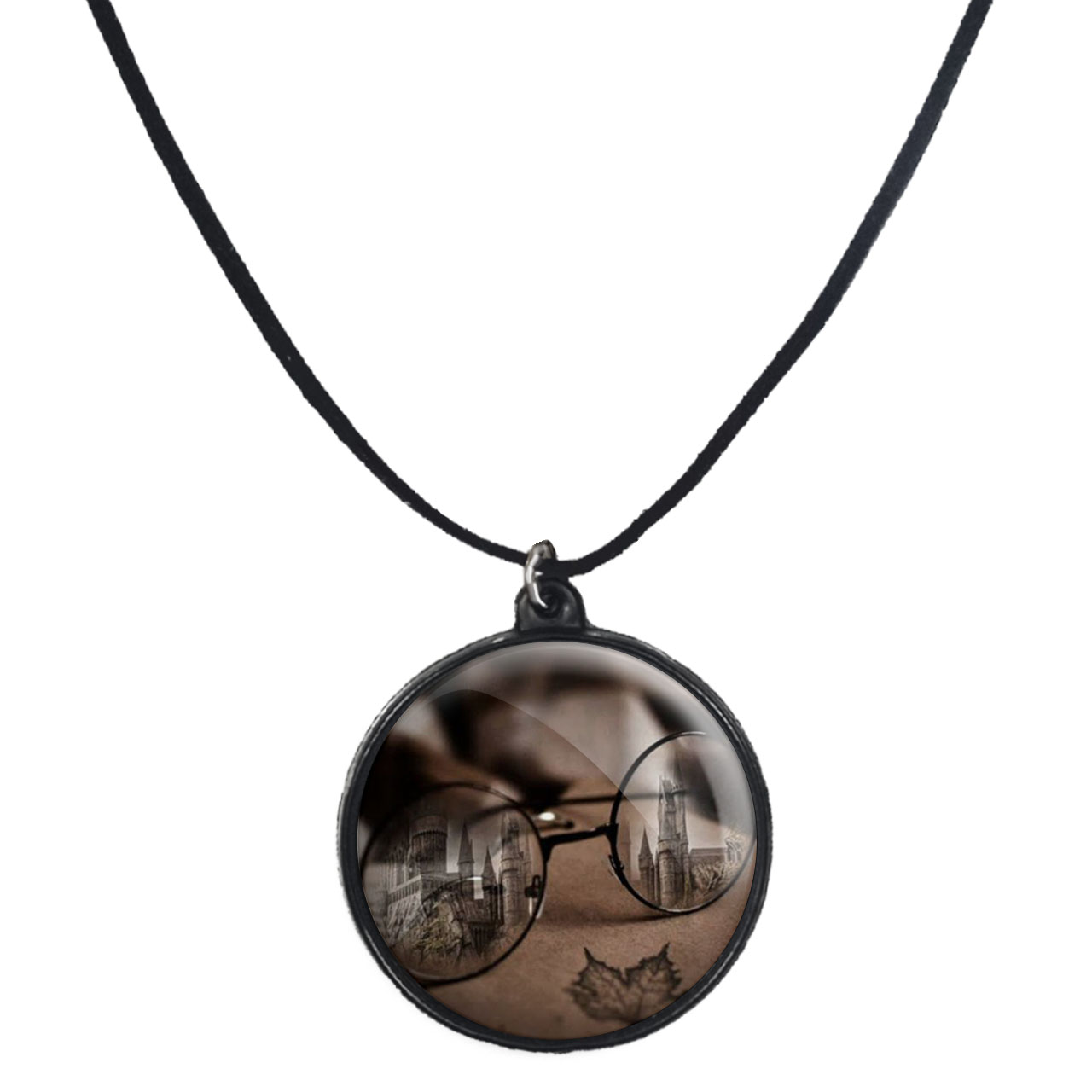 گردنبند پرمانه طرح Harry Potter کد pmb.23987 مدل دو طرفه