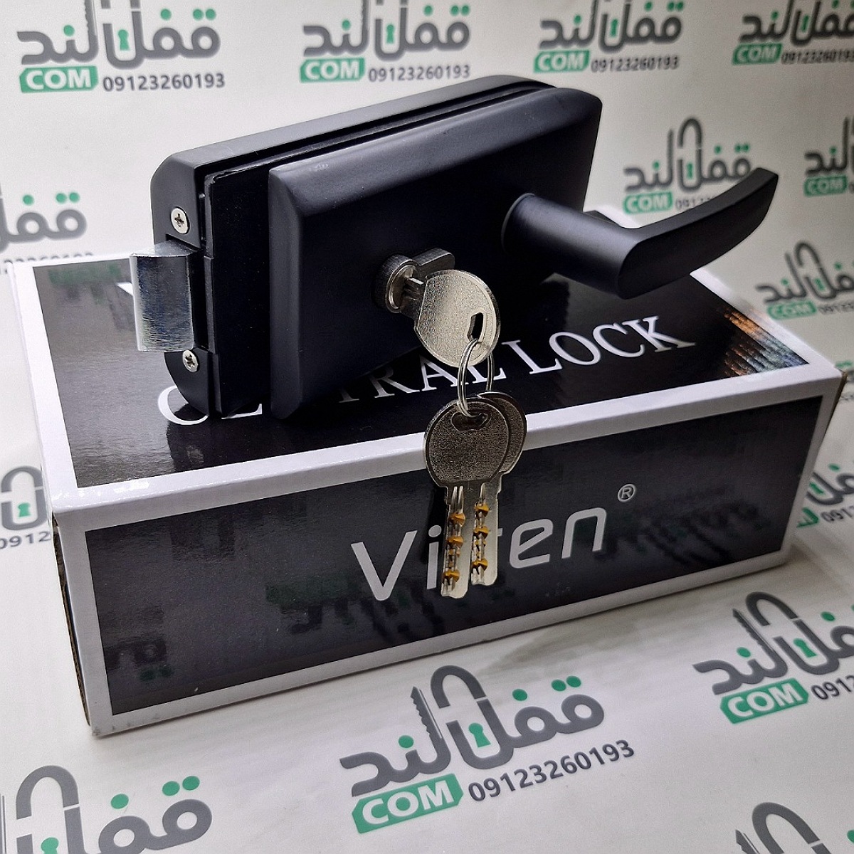 قفل شیشه ویتن فرودگاهی پارتیشنی - فروشگاه اینترنتی قفل لند