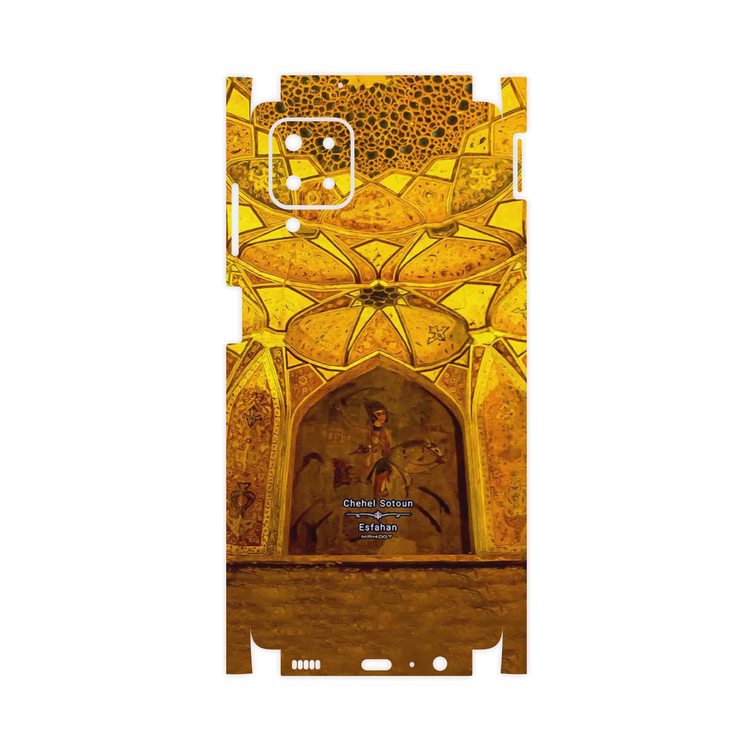 برچسب پوششی ماهوت مدل Chehel Sotoun Palace-FullSkin مناسب برای گوشی موبایل سامسونگ Galaxy M12