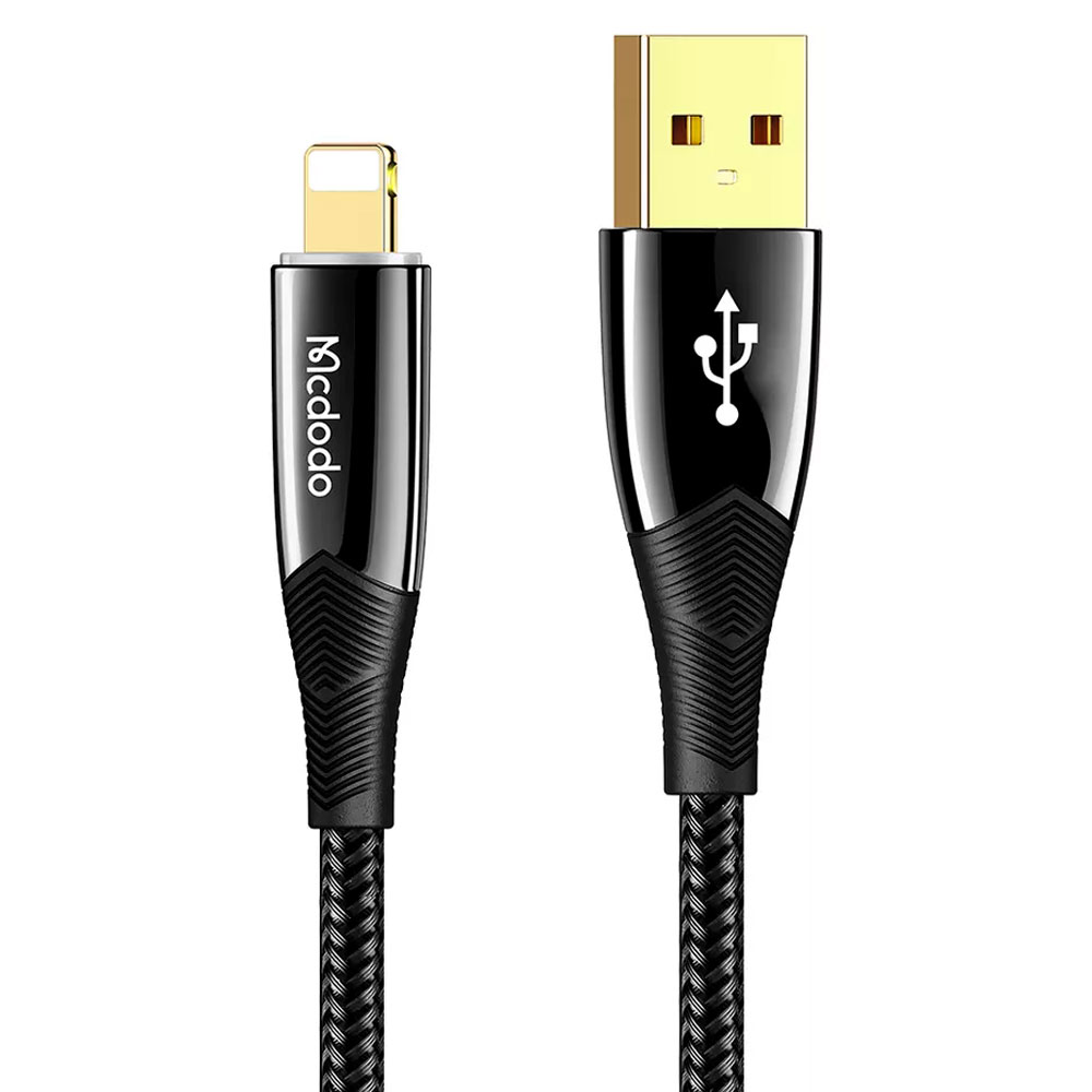 کابل شارژ USB به لایتنینگ مک دودو مدل CA-8060 طول 1.2 متر توان 3 آمپر