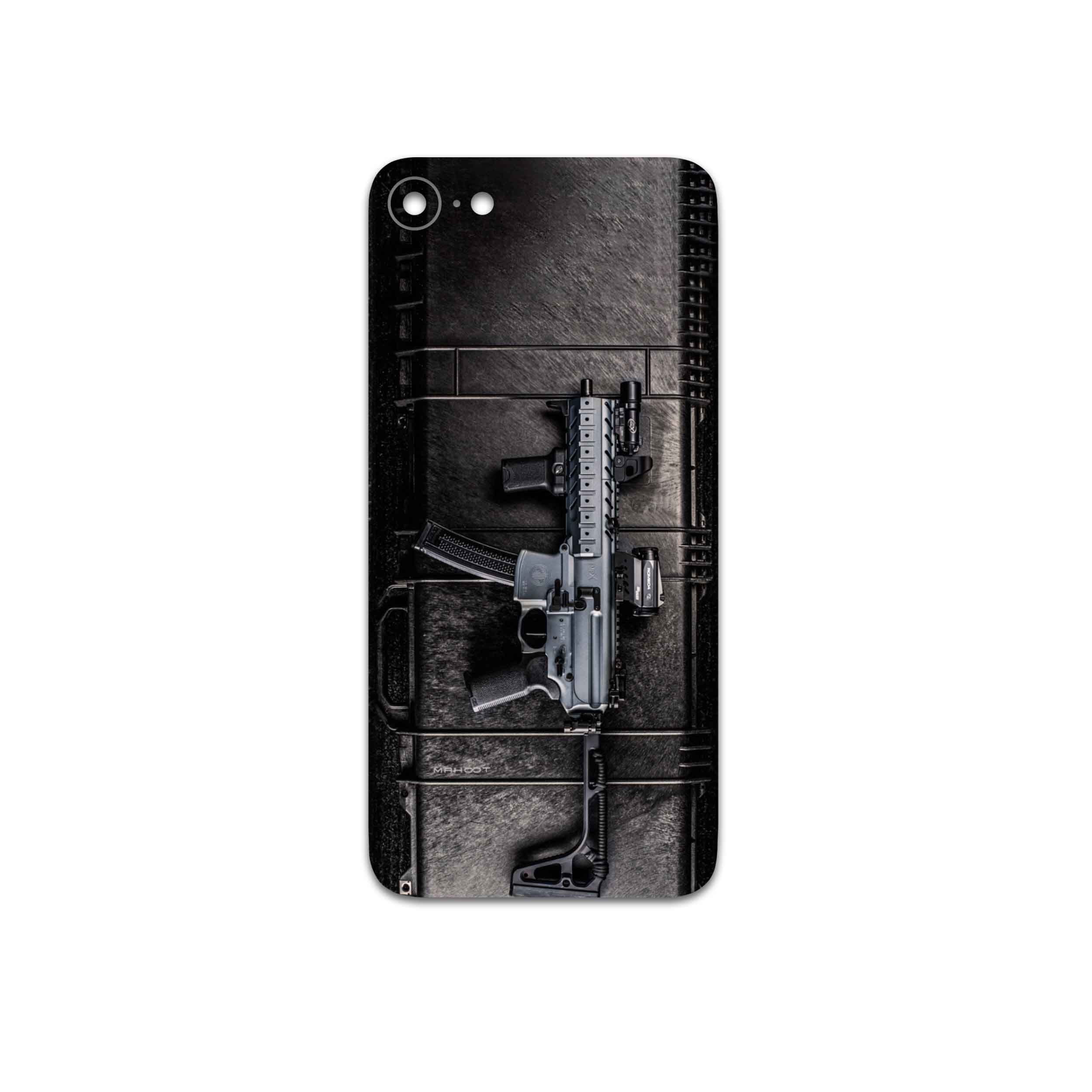برچسب پوششی ماهوت مدل Gun مناسب برای گوشی موبایل اپل iPhone SE 2022