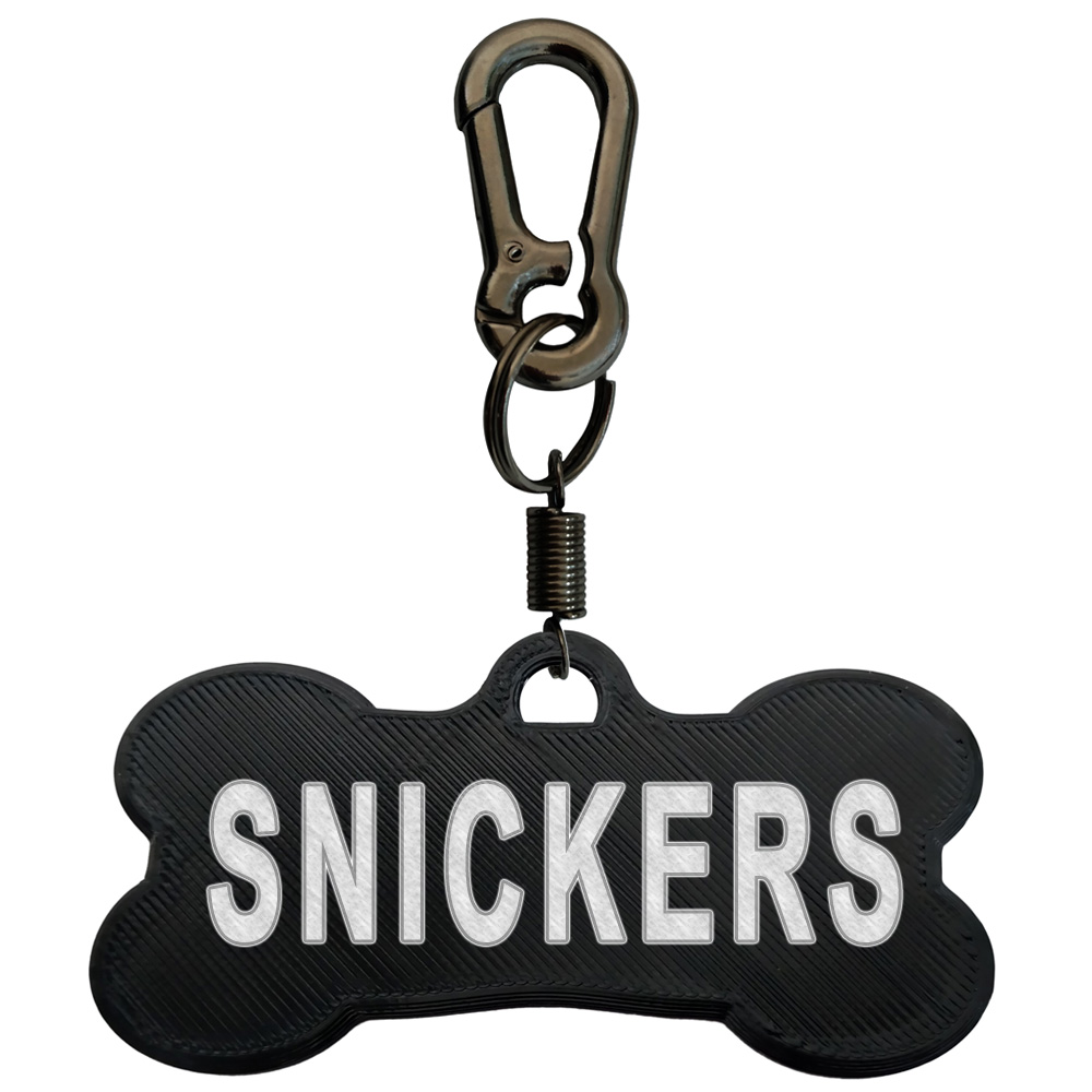 پلاک شناسایی سگ مدل Snickers