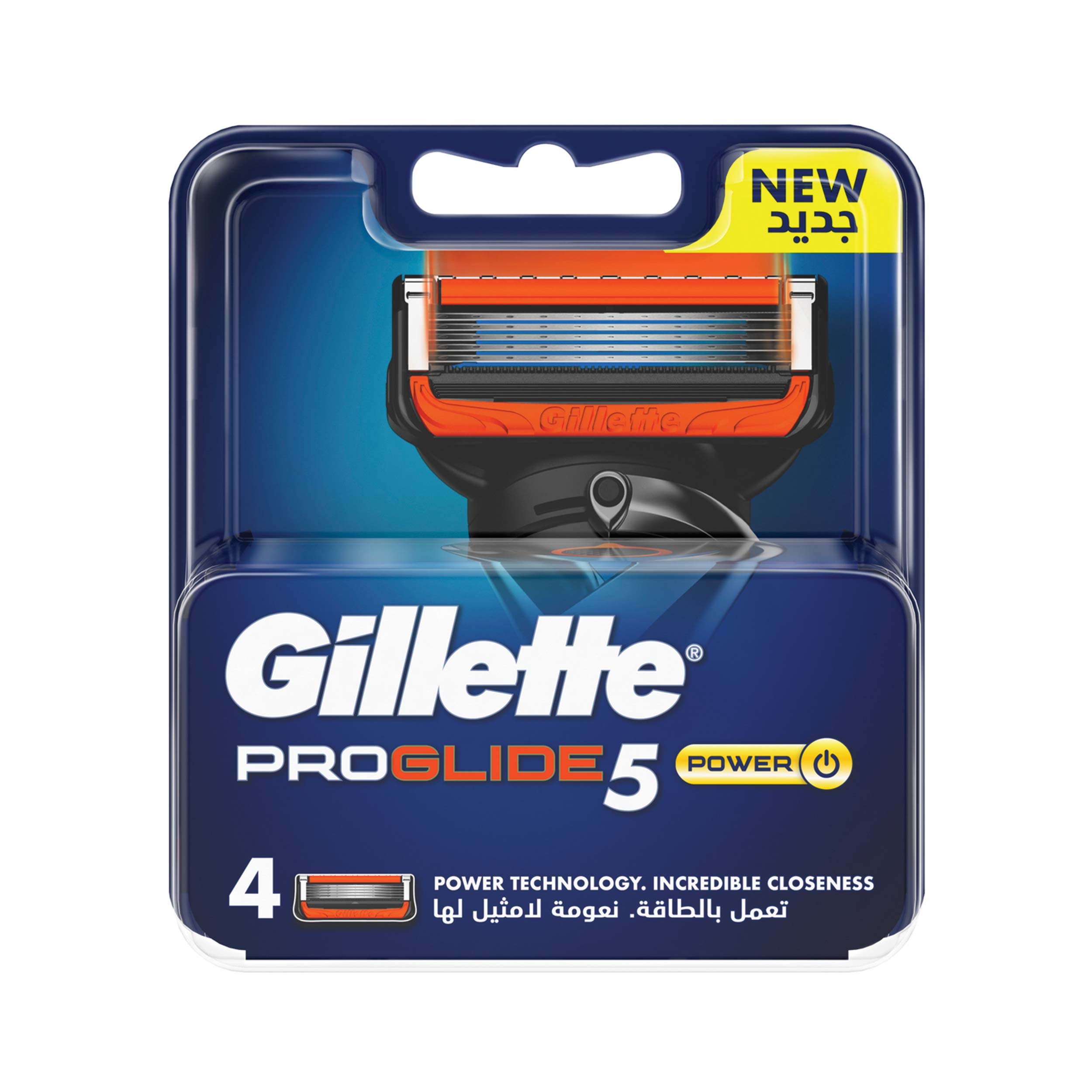 تیغ یدک ژیلت مدل 5 Proglide بسته 4 عددی