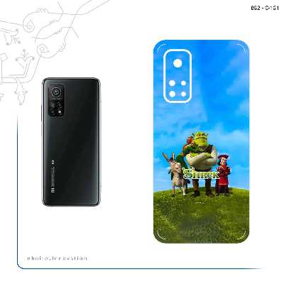 برچسب پوششی ماهوت مدل Shrek مناسب برای گوشی موبایل شیائومی Mi 10T Pro 5G