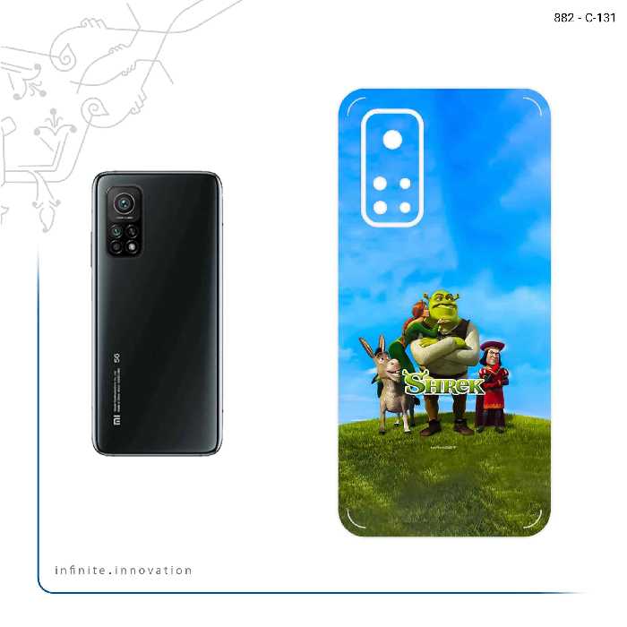 برچسب پوششی ماهوت مدل Shrek مناسب برای گوشی موبایل شیائومی Mi 10T Pro 5G