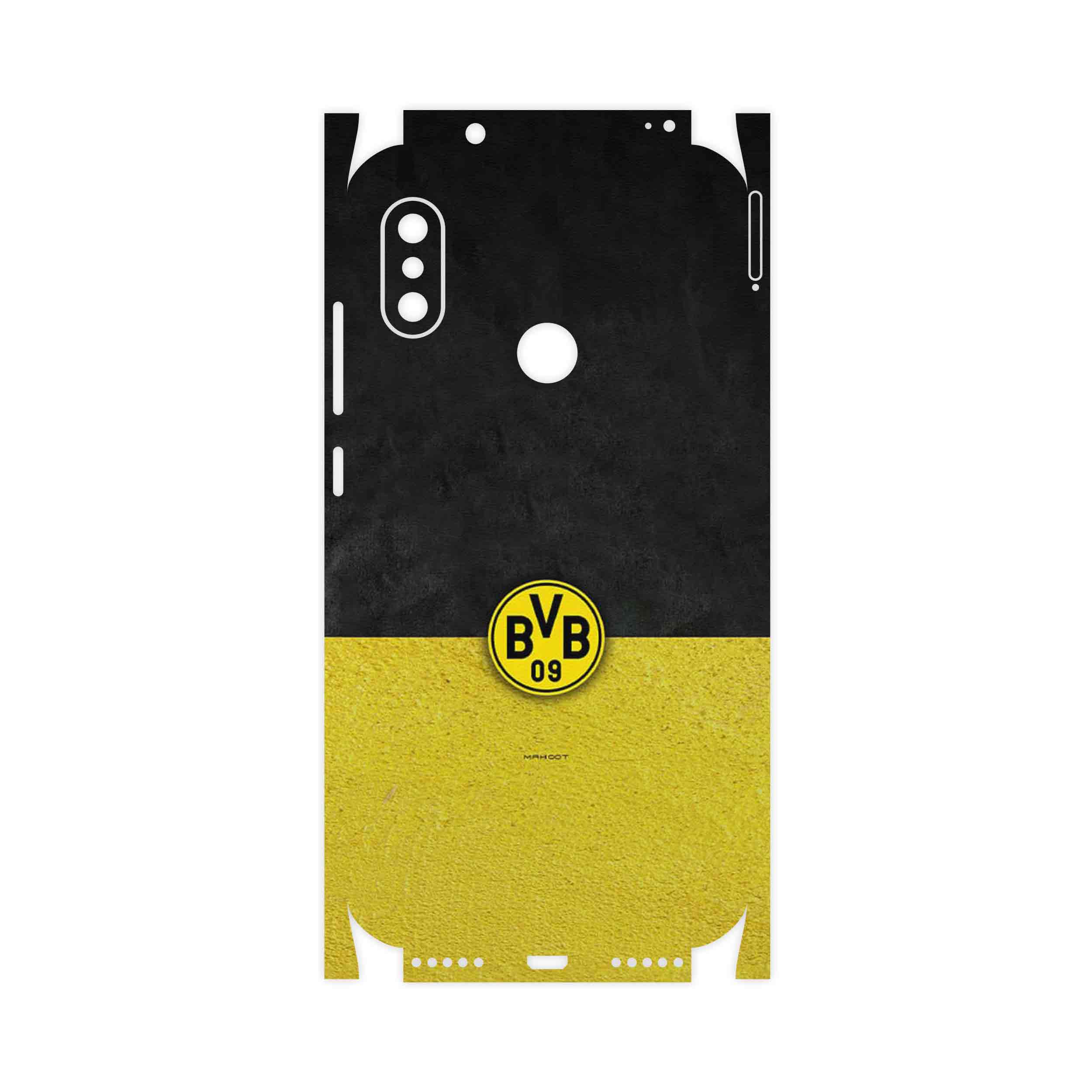 برچسب پوششی ماهوت مدل Borussia Dortmund FC-FullSkin مناسب برای گوشی موبایل شیائومی Redmi Note 6 Pro