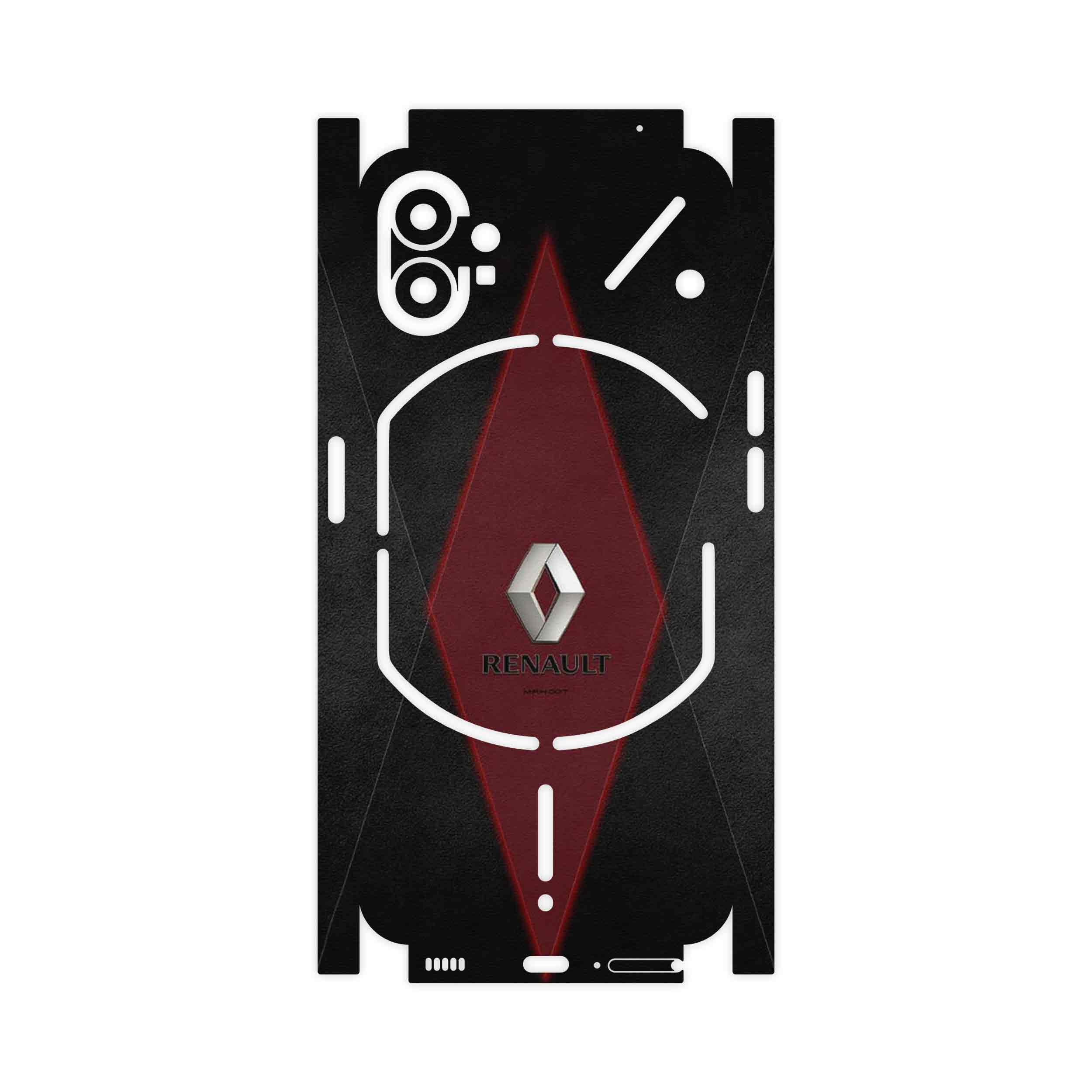 برچسب پوششی ماهوت مدل Renault-FullSkin مناسب برای گوشی موبایل ناتینگ Phone 1