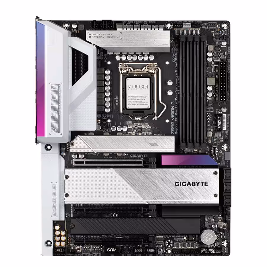 قیمت و خرید مادربرد گیگابایت مدل Z590 VISION G | یاس ارتباط
