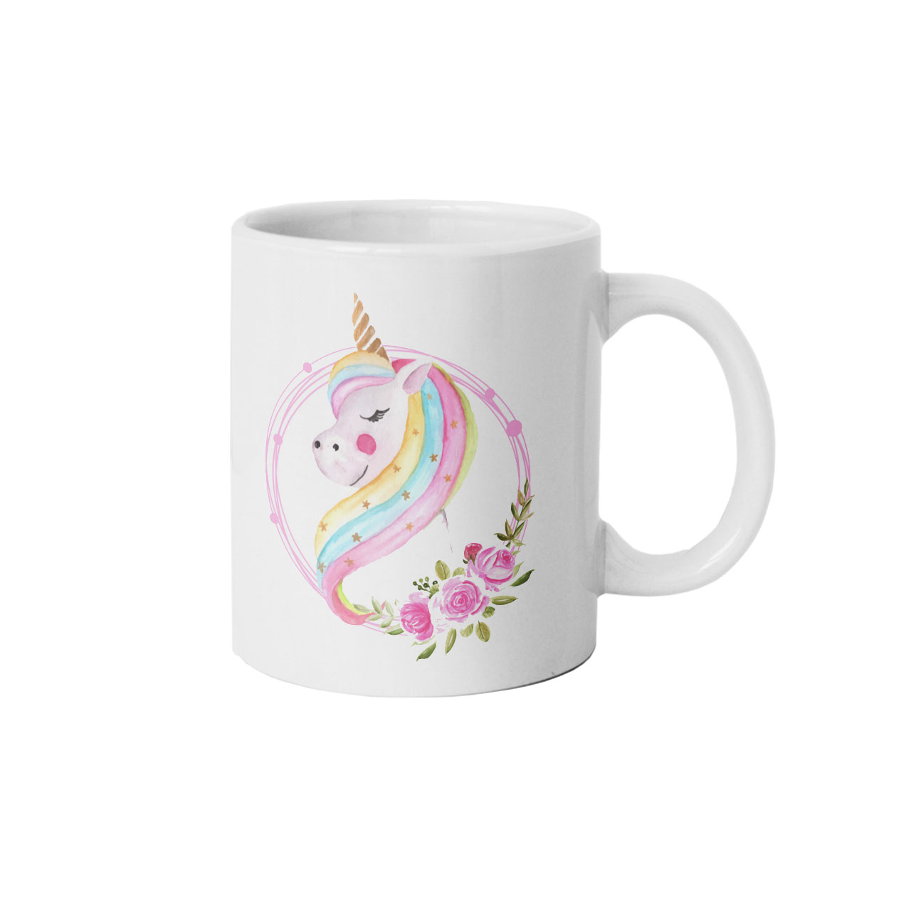 ماگ سرامیکی طرح یونیکورن مدل M1018