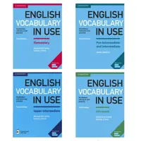 کتاب English Vocabulary in Use اثر Stuart Redman and Lynda Edwards انتشارات کمبریج 4 جلدی