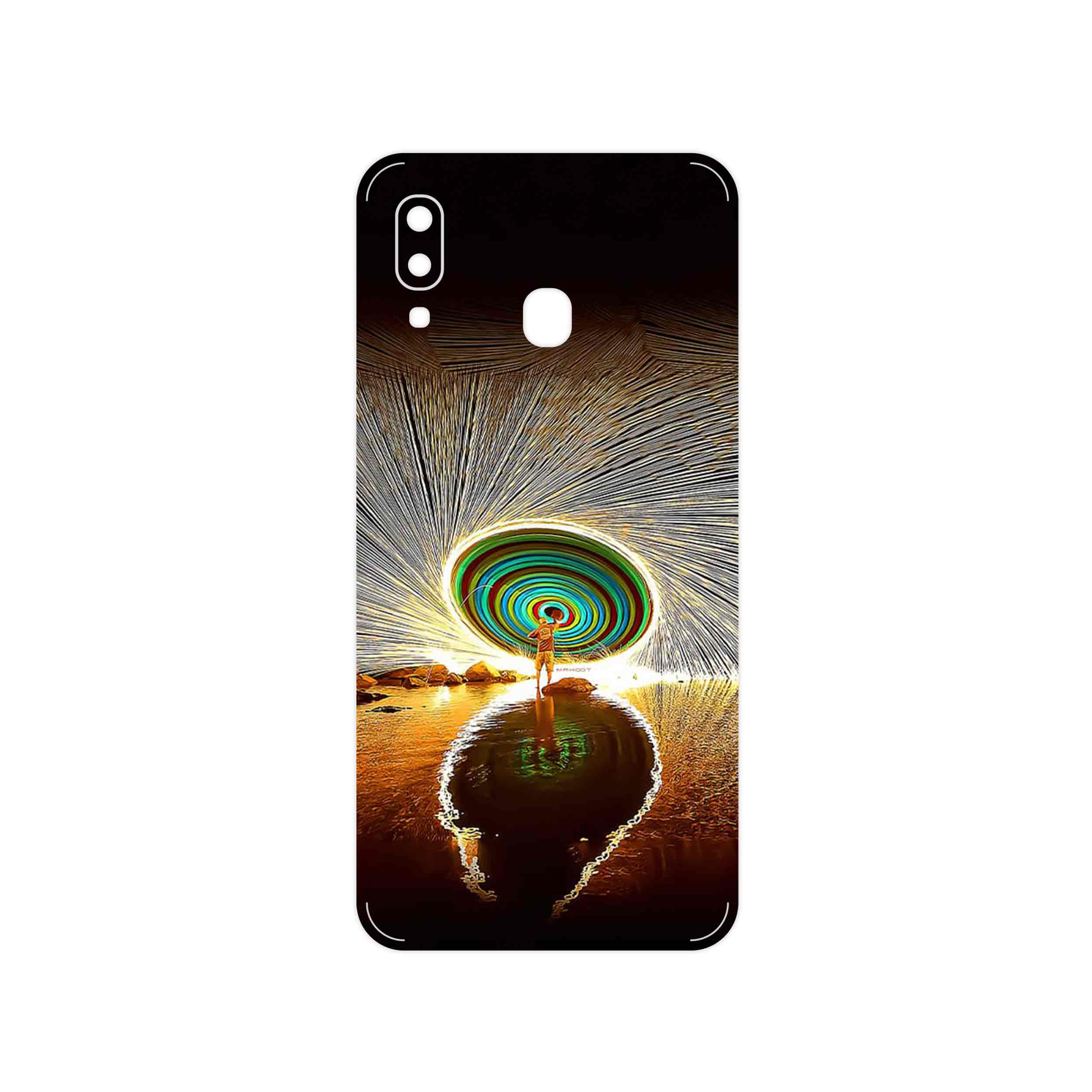 برچسب پوششی ماهوت مدل Night Light Fountain مناسب برای گوشی موبایل سامسونگ Galaxy A30