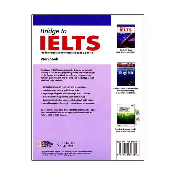 کتاب Bridge To IELTS اثر Louis Harrison And Susan Hutchison انتشارات Heinle