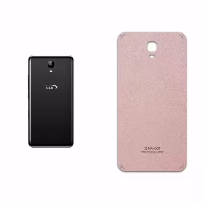 برچسب پوششی ماهوت مدل Rose Gold Leather مناسب برای گوشی موبایل جی ال ایکس Aria 1