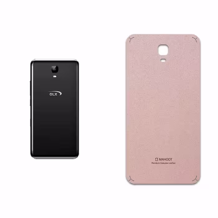 برچسب پوششی ماهوت مدل Rose Gold Leather مناسب برای گوشی موبایل جی ال ایکس Aria 1