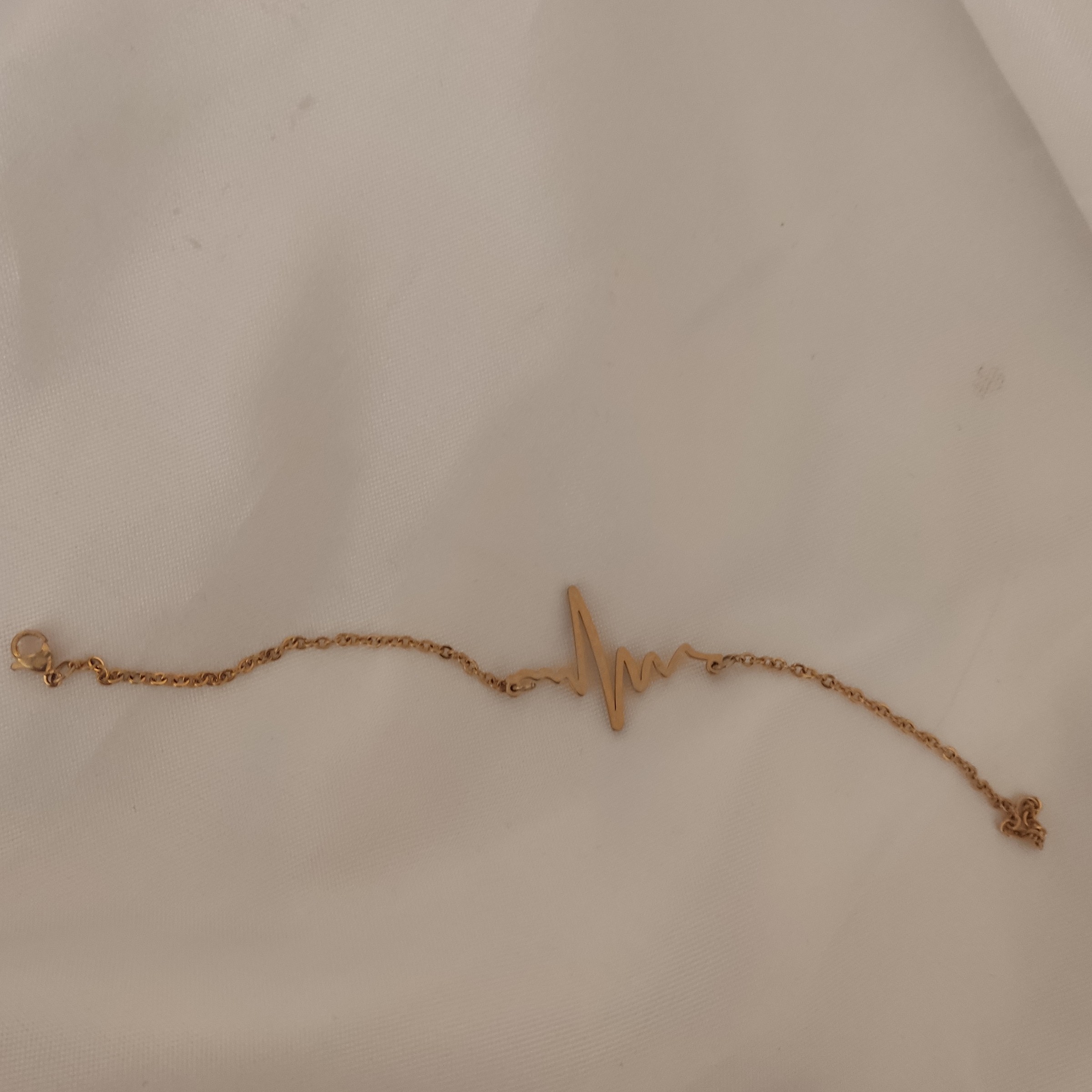 دستبند ضربان قلب استیل رنگ ثابت 