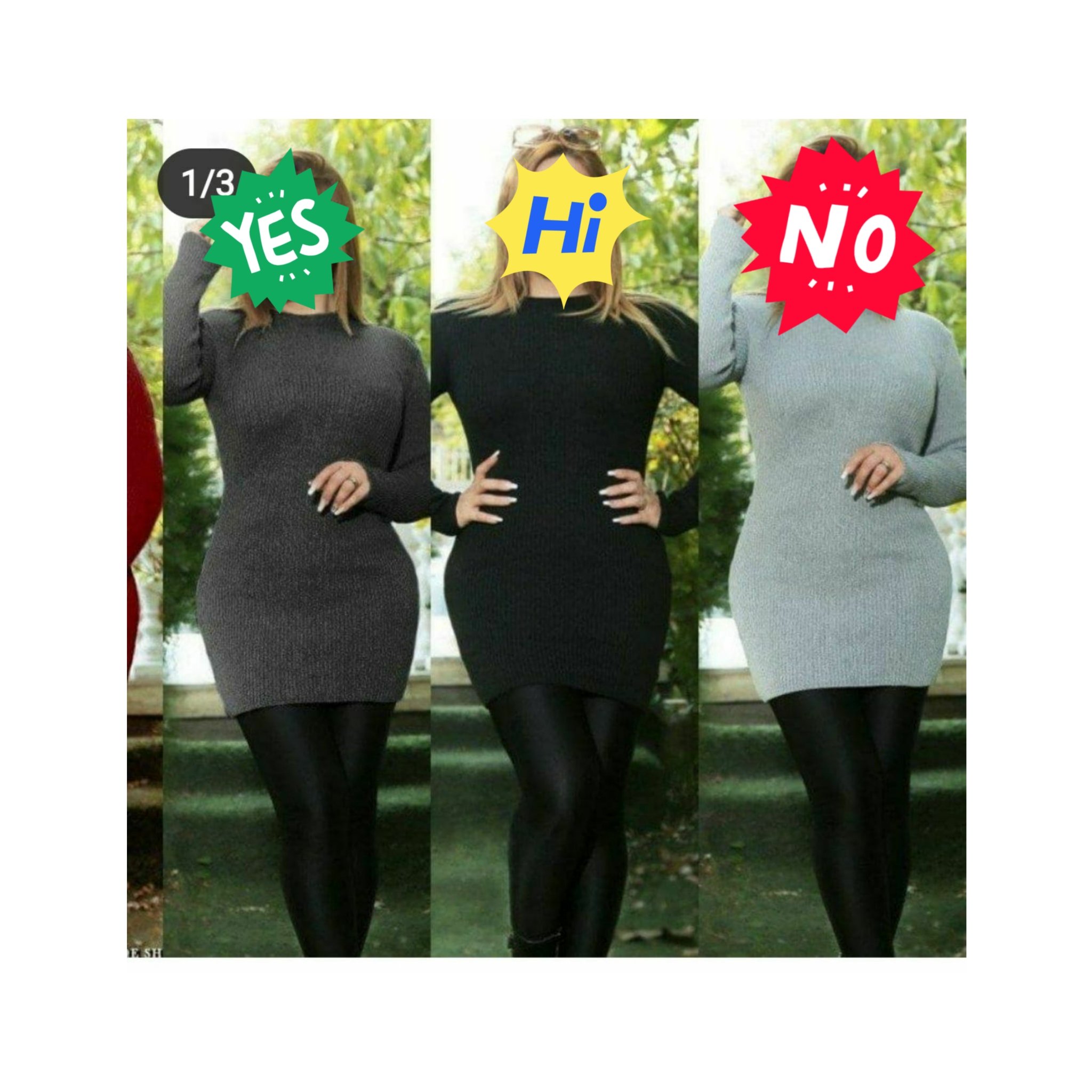 ست بافت زنانه بافت زنانه زیر سارافون تاب آستین حلقه ای