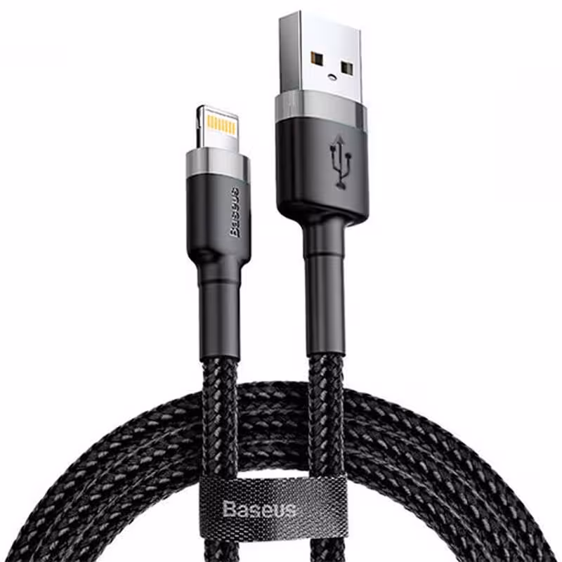 کابل آیفونی فست شارژ Baseus Cafule CALKLF-C 1.5A 2m