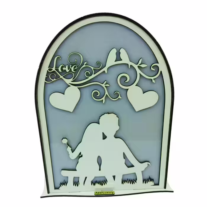 چراغ خواب آذرلاکچری طرح عشق کد light01