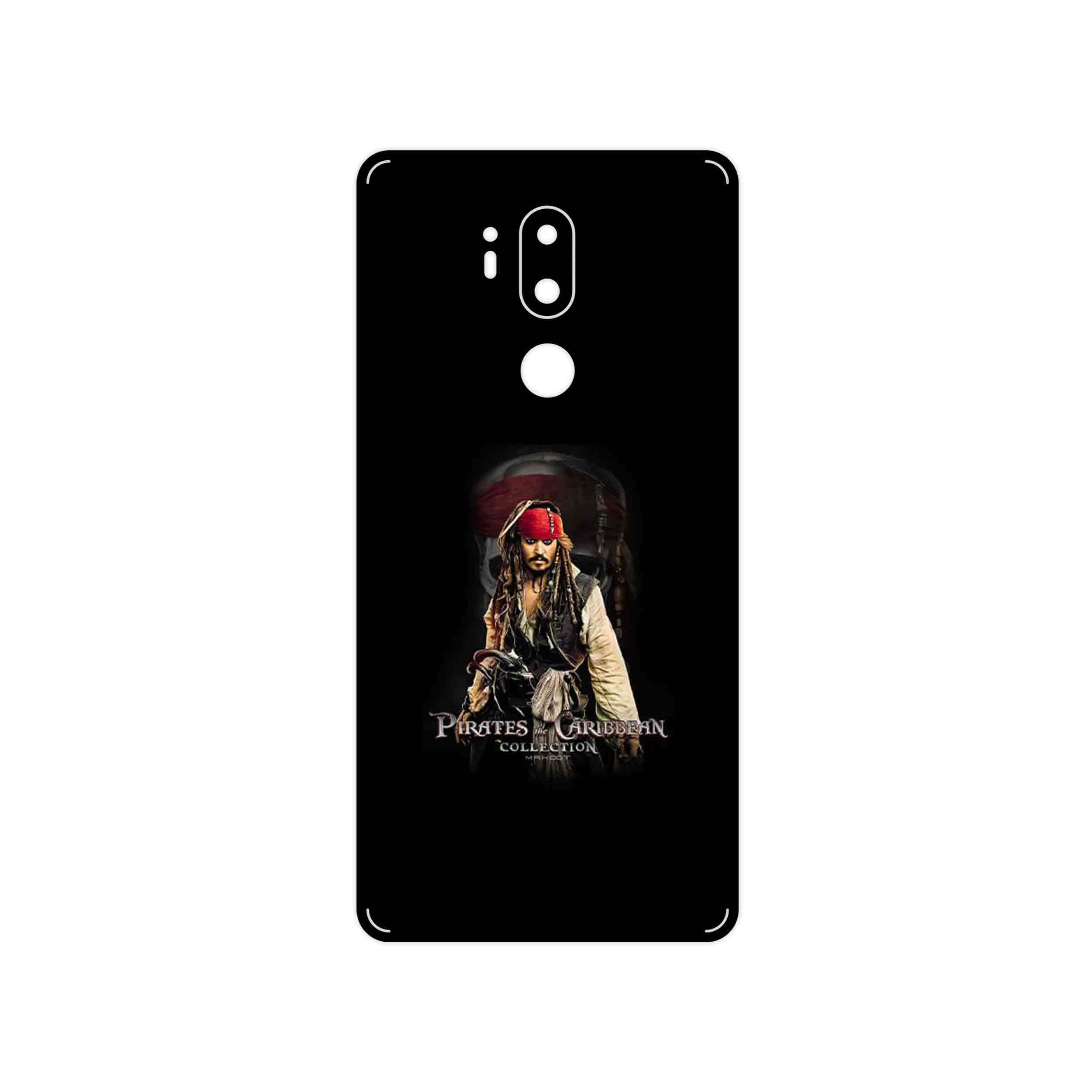 برچسب پوششی ماهوت مدل PIRATES OF THE CARIBBEAN مناسب برای گوشی موبایل ال جی G7 PLUS THINQ