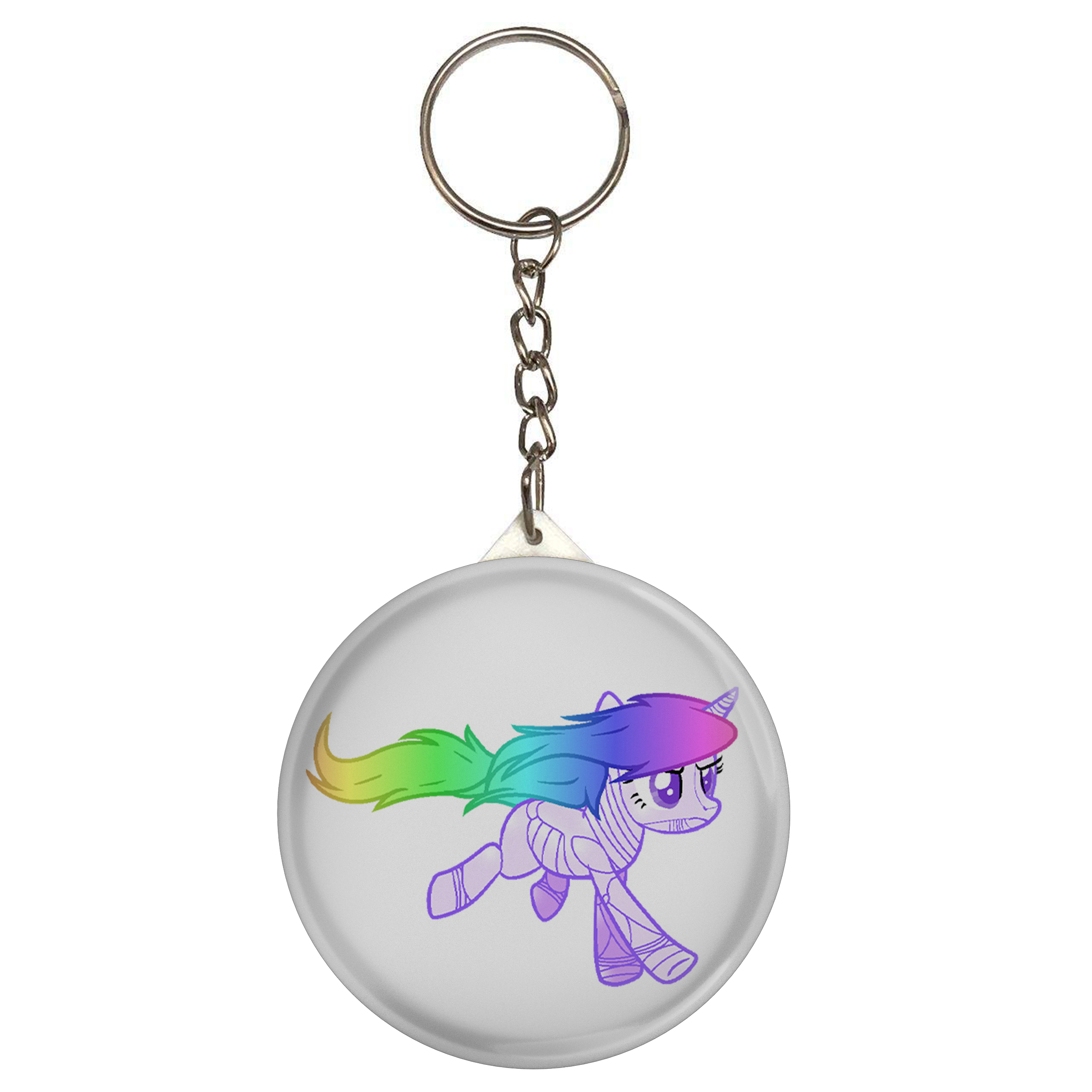 جاکلیدی طرح یونیکورن پونی اسب تک شاخ مدل S10899