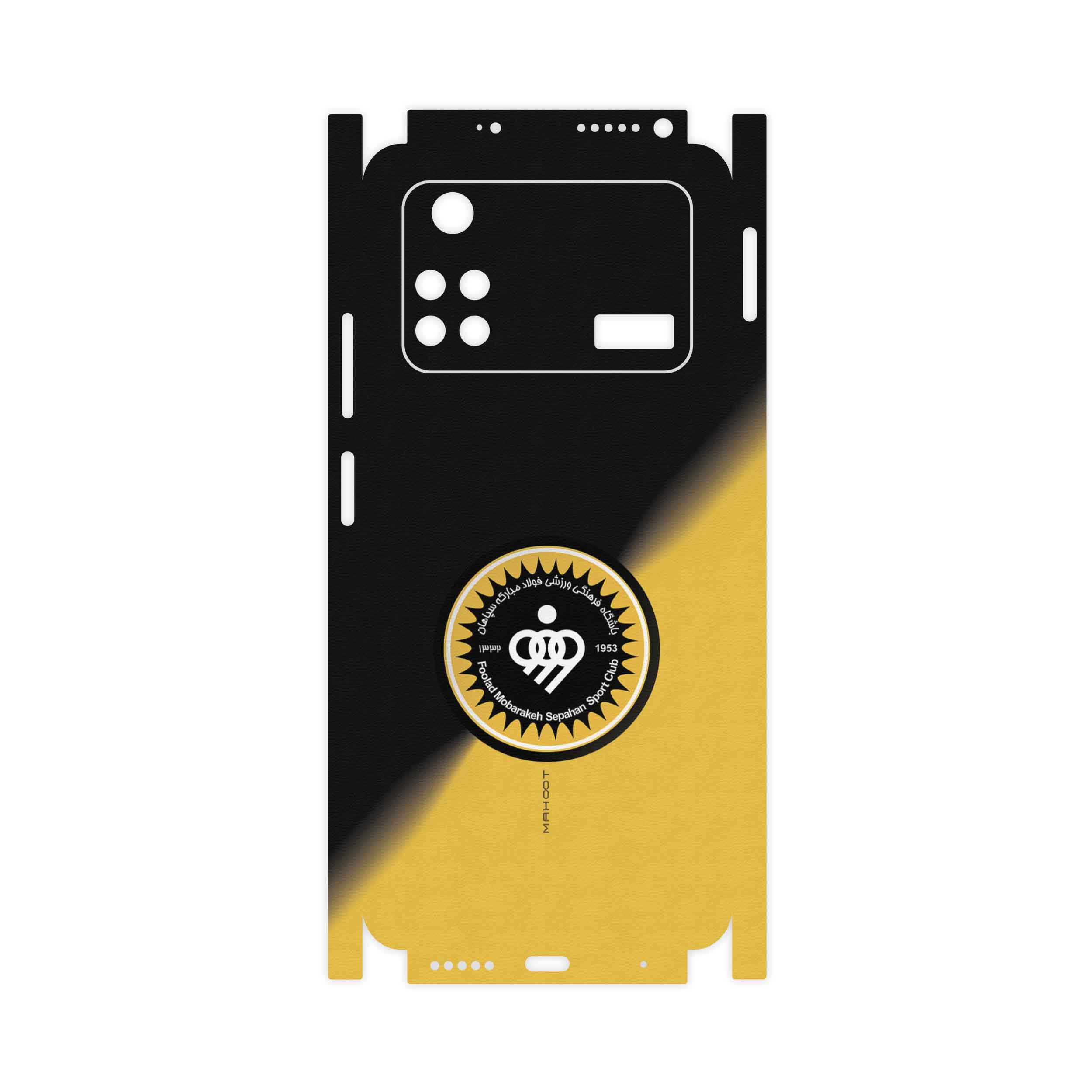 برچسب پوششی ماهوت مدل Sepahan-FullSkin مناسب برای گوشی موبایل شیائومی Poco M4 Pro 4G