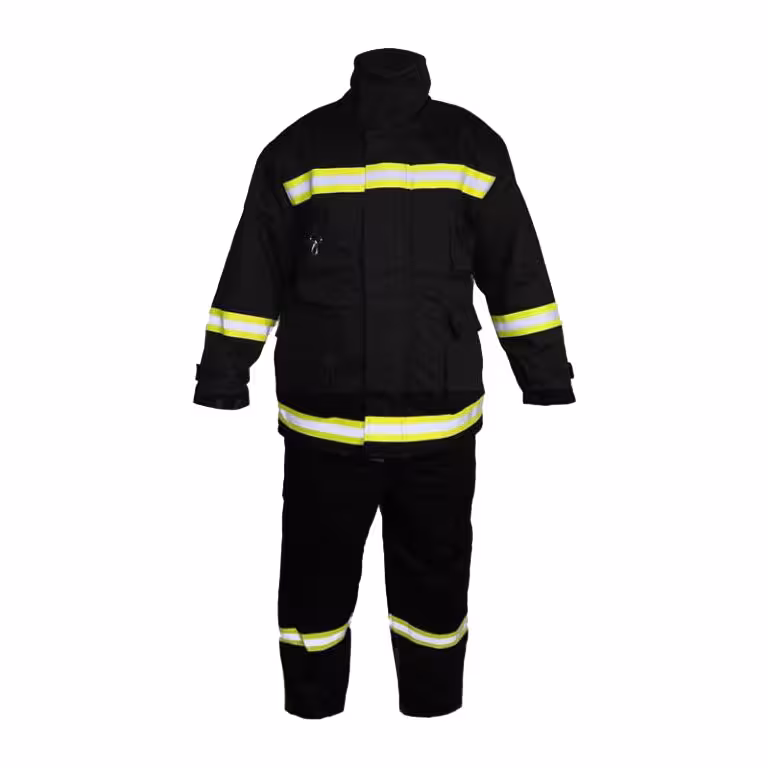لباس عملیاتی آتش نشانی FIREMAN کتان مشکی