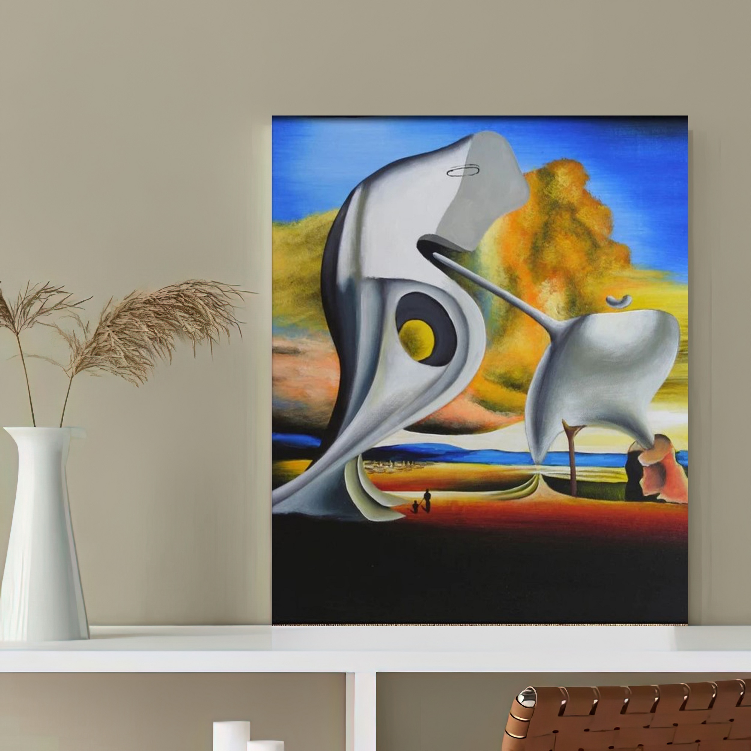 تابلو شاسی گلاک طرح نقاشی سالوادور دالی کد FSD5