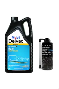 روغن و مکمل موتور DELVAC MODERN LIGHT COMMERCIAL T 5W 30 7 L UT: 2023 موبیل اورحینال Mobil