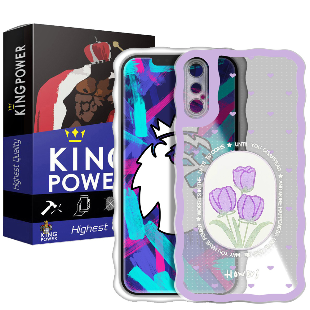 کاور کینگ پاور مدل لاله مناسب برای گوشی موبایل اپل iPhone X/Xs