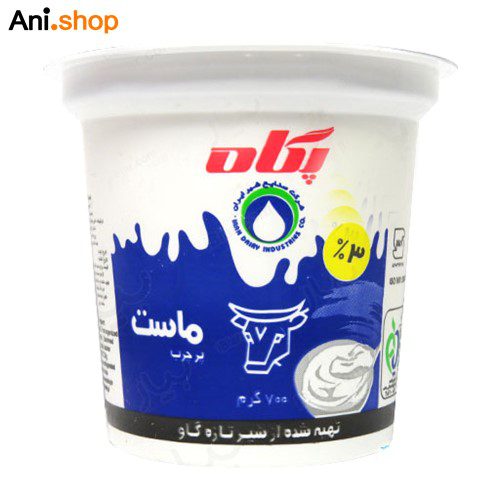 ماست پرچرب پگاه 700گرمی3٪