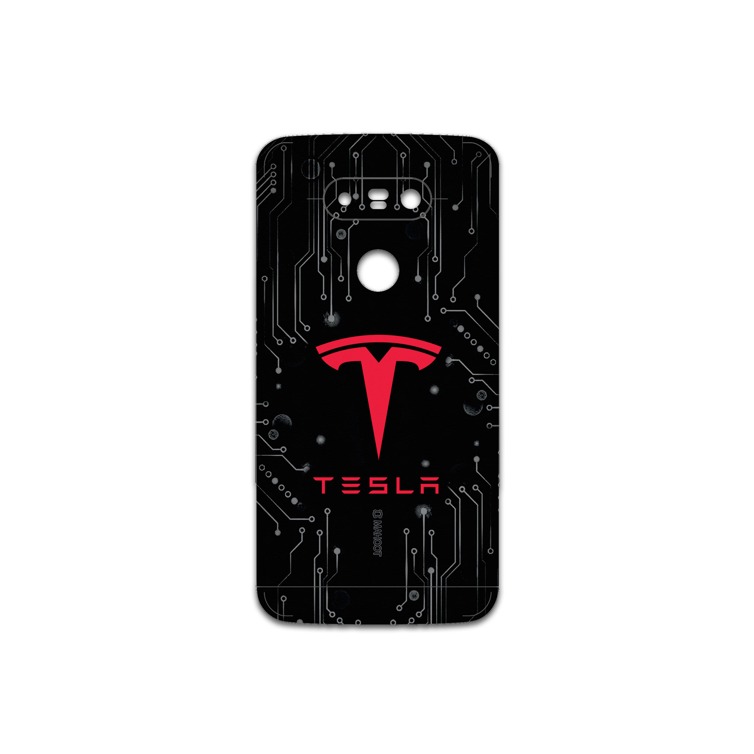 برچسب پوششی ماهوت مدل TESLA-Motors مناسب برای گوشی موبایل ال جی G5