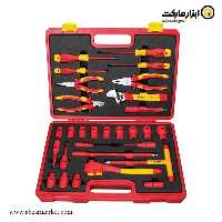 جعبه ابزار عایق برق فشار قوی بوهر با لوازم 29 عددی مدل 0200307