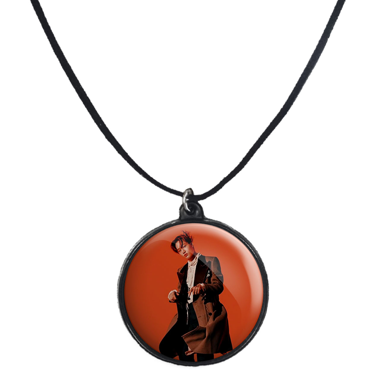 گردنبند پرمانه طرح exo کد pmb.14194 مدل دو طرفه