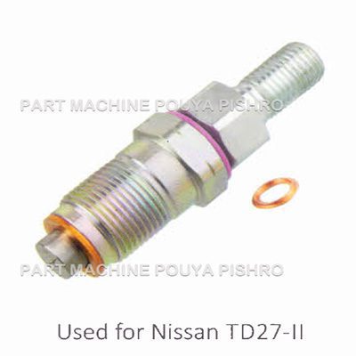 سوزن انژکتور پایه لیفتراک نیسان مدل Nissan TD27-11