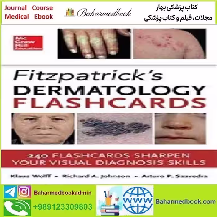 Fitzpatricks Dermatology Flash Cards TRUE PDF price 1€ - کتاب پزشکی بهار