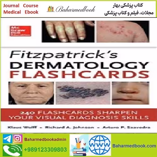 Fitzpatricks Dermatology Flash Cards TRUE PDF price 1€ - کتاب پزشکی بهار