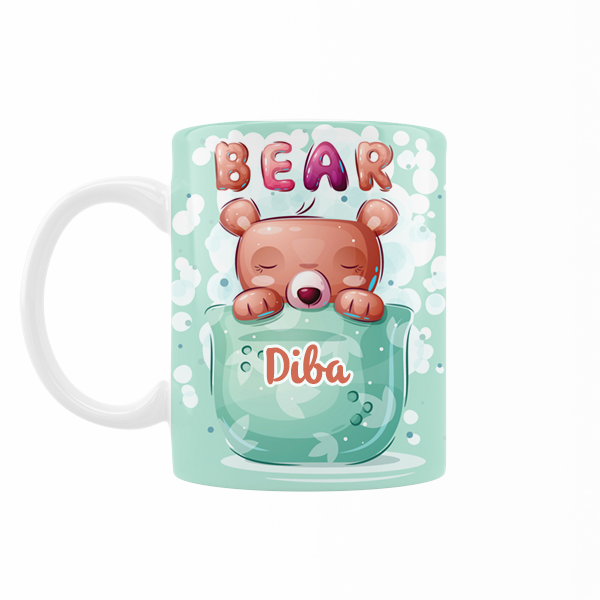 ماگ رژارت مدل اسم دیبا