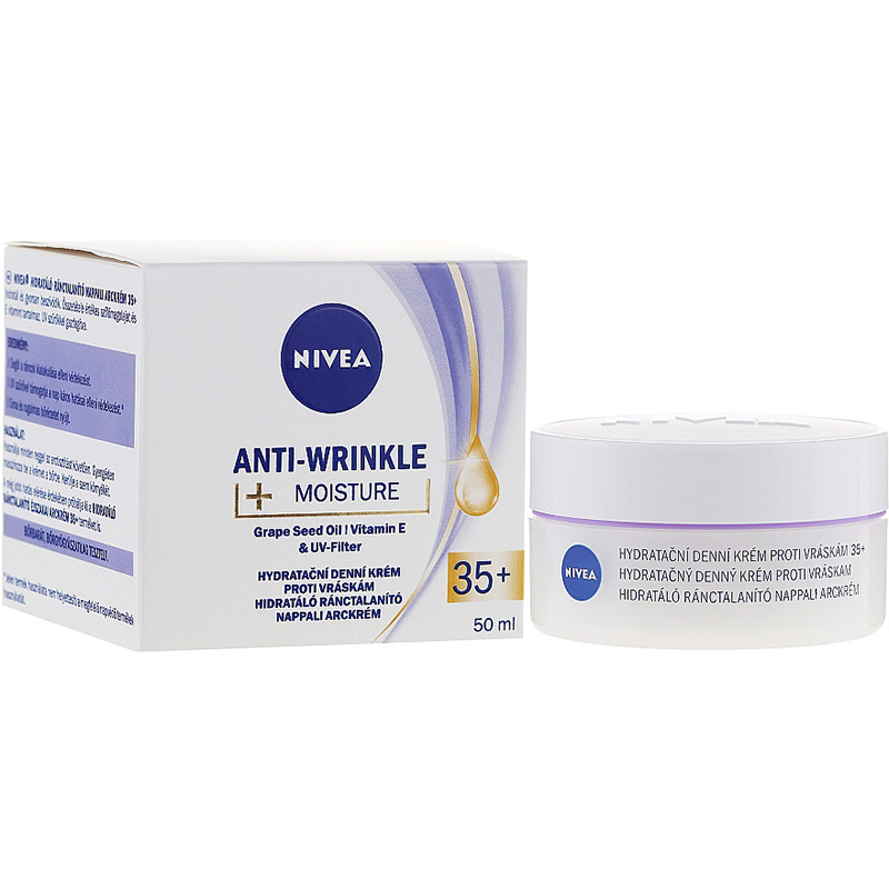 کرم نیوا آبرسان و ضد چروک روزانه آلمانی Nivea Anti-Wrinkle + Moisture Care Facial Cream • خوش آرا
