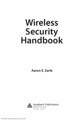 خرید و دانلود نسخه کامل کتاب Wireless Security Handbook