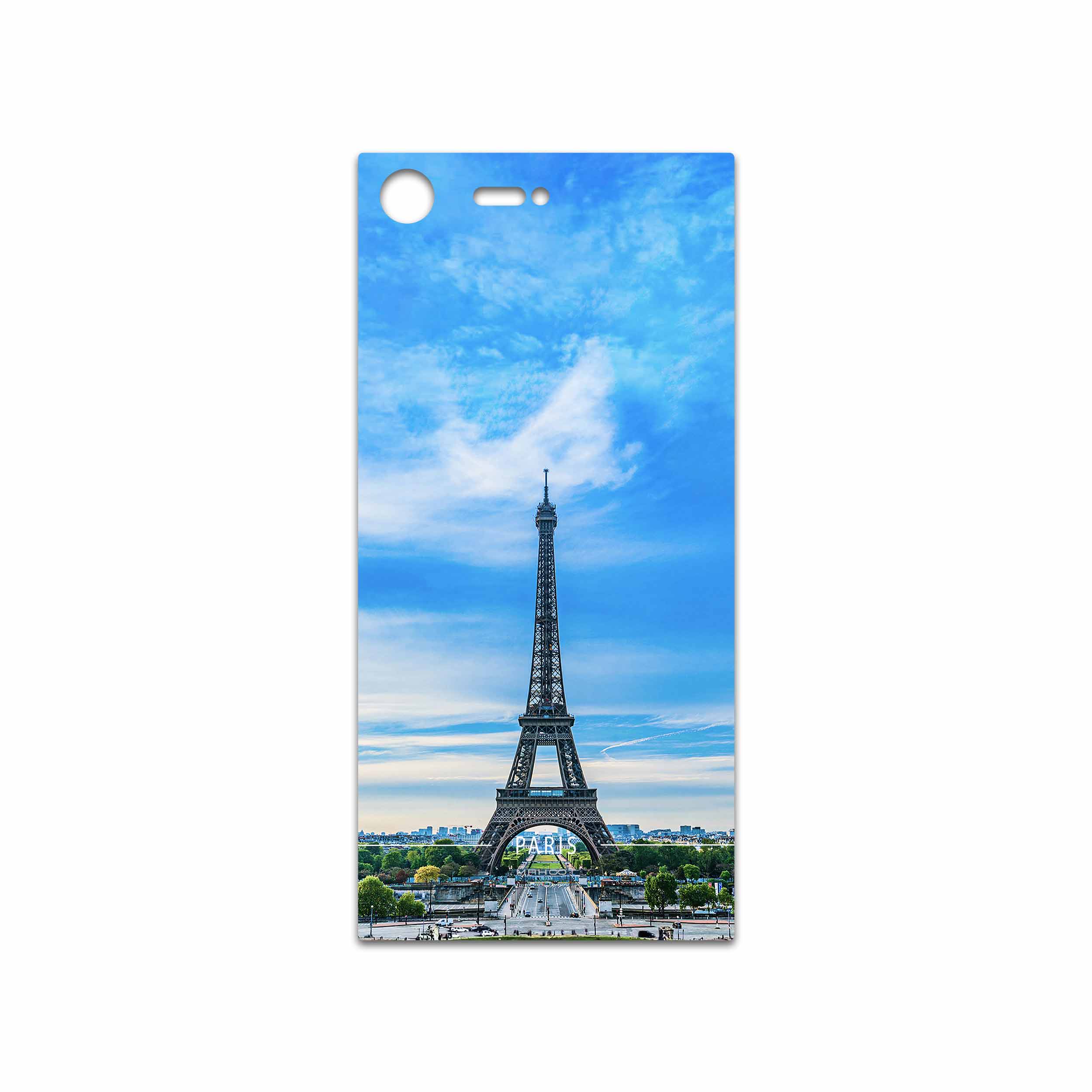 برچسب پوششی ماهوت مدل Paris City مناسب برای گوشی موبایل سونی Xperia XZ Premium