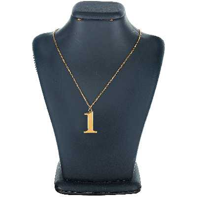 گردنبند گالری عزیزی طرح 1 مدل GZ14439