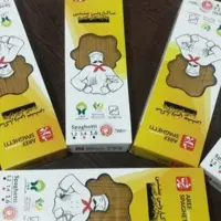 ماکارونی سنتی با آرد کامل گندم ماکارانی عارف غنی شده با سبوس کامل گندم اسپاگتی