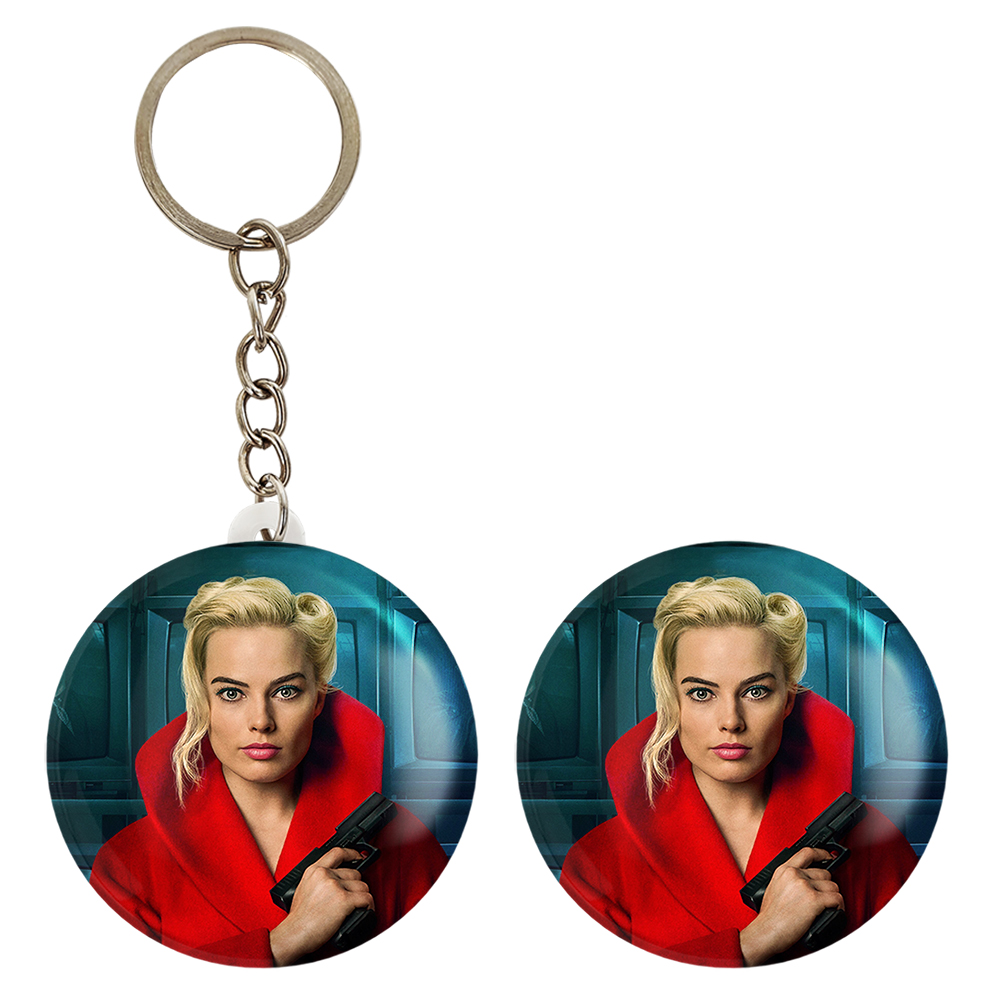 پیکسل خندالو مدل مارگو رابی کد 3867 به همراه جاکلیدی