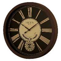 ساعت ديواری چوبی لوتوس با موتور ثانيه شمار کد محصول: W-7735-RENTON