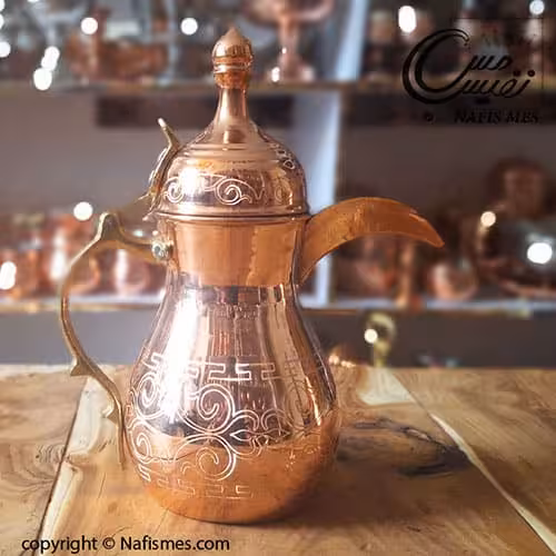 قهوه جوش عربی مسی ( دله مسی )