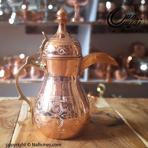 قهوه جوش عربی مسی ( دله مسی )